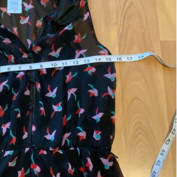 B.Darlin sleeveless Peter Pan collar button dress - Picture 10 of 10